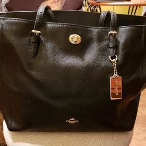 Coach Black Tote